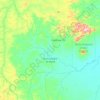 Porto Alegre do Norte topographic map, elevation, terrain