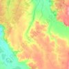 Кита topographic map, elevation, terrain