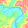 Avonmore topographic map, elevation, terrain