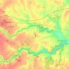 Ayron topographic map, elevation, terrain
