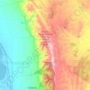 Wapma Thura-Southern Flinders Ranges National Park topographic map, elevation, terrain