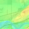 Stateline topographic map, elevation, terrain