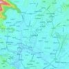 Kathmandu Metropolitan City topographic map, elevation, terrain