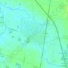 Żórawina topographic map, elevation, terrain