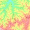 Indiana topographic map, elevation, terrain