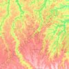 Nova Ubiratã topographic map, elevation, terrain