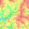 Fairfax Station topographic map, elevation, terrain