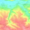 Костянтинопільська сільська рада topographic map, elevation, terrain