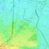 Sawahan topographic map, elevation, terrain