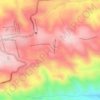 Bico da Arara topographic map, elevation, terrain