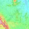 powiat dzierżoniowski topographic map, elevation, terrain