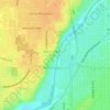 North Crows Nest topographic map, elevation, terrain