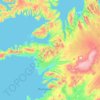 Western Region topographic map, elevation, terrain