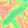 刘家峡水库 topographic map, elevation, terrain