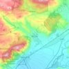 Pozzilli topographic map, elevation, terrain