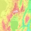 澄江市 topographic map, elevation, terrain