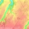 La Goulafrière topographic map, elevation, terrain