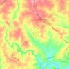 New London Township topographic map, elevation, terrain