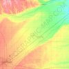 Merrick County topographic map, elevation, terrain