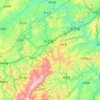 Taijiang topographic map, elevation, terrain