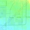 Iona topographic map, elevation, terrain