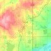Mead topographic map, elevation, terrain