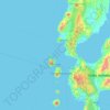 Ternate topographic map, elevation, terrain