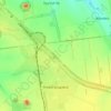 Novohrodivka topographic map, elevation, terrain