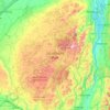 Adirondack Park topographic map, elevation, terrain