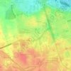 Oliver-Valdefierro topographic map, elevation, terrain