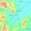 Acarape topographic map, elevation, terrain