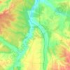Alvalade topographic map, elevation, terrain