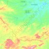Santa Inês topographic map, elevation, terrain