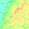Yatenga topographic map, elevation, terrain