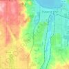 Garfield Township topographic map, elevation, terrain