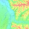 Belpech topographic map, elevation, terrain