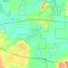 White Hall topographic map, elevation, terrain