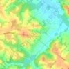 Perchède topographic map, elevation, terrain