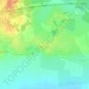 Новая Пустошь topographic map, elevation, terrain