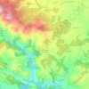 San Miguel de Valero topographic map, elevation, terrain