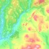 Marshfield topographic map, elevation, terrain