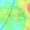 Coachford topographic map, elevation, terrain