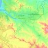 Estero Marga-Marga topographic map, elevation, terrain