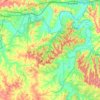 Meramec Township topographic map, elevation, terrain