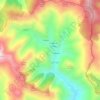 Visuña topographic map, elevation, terrain