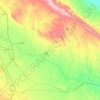دهستان میامی topographic map, elevation, terrain