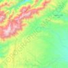 Tidli topographic map, elevation, terrain