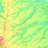 Kula topographic map, elevation, terrain