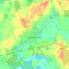 Drawsko Pomorskie topographic map, elevation, terrain