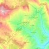 Agnone topographic map, elevation, terrain